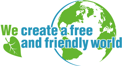 We create a free and friendly world