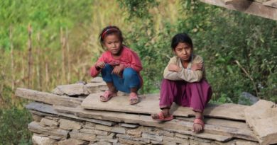 Schulkinder-Nepal